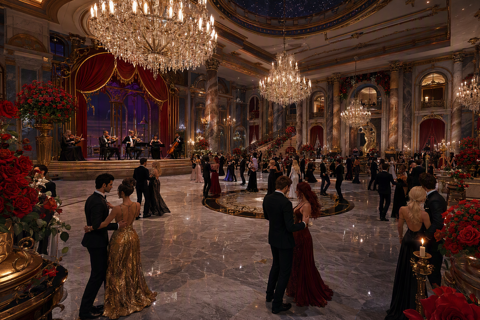 IMVU Style Social Ball Event in Alife Virtual