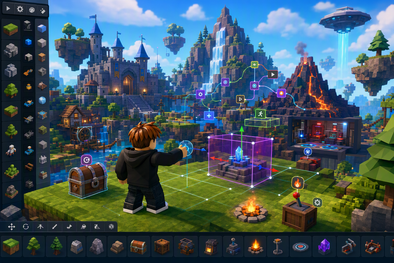 Roblox Alternative Free Game Building Arena in Alife Virtual