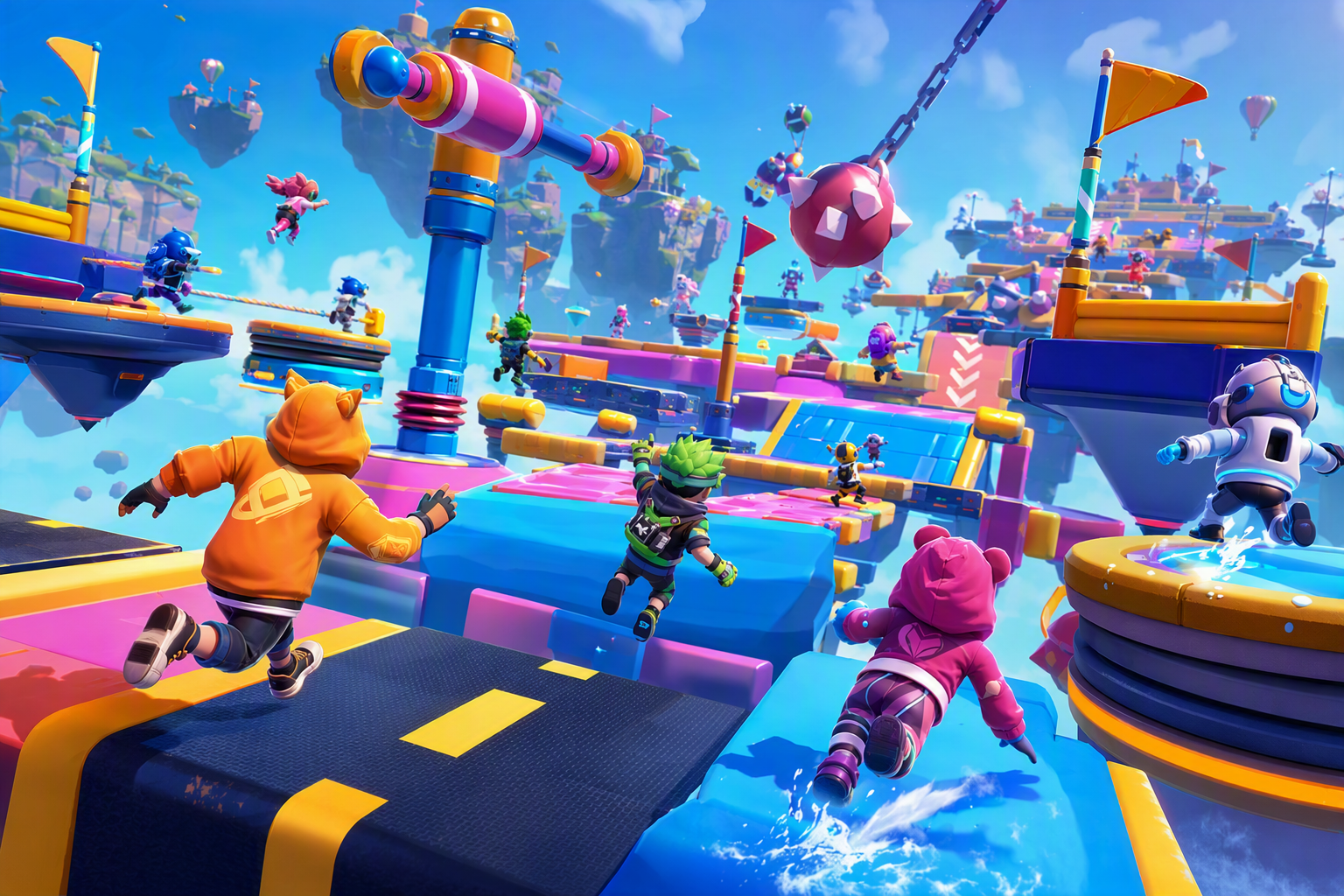 Roblox Style Obby Challenge Course in Alife Virtual