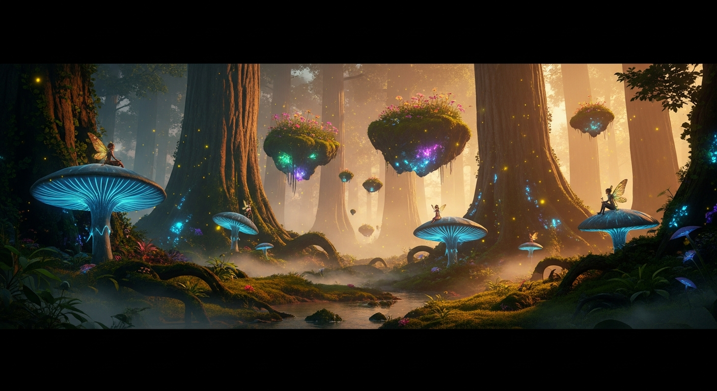 Enchanted Fantasy Forest in Alife Virtual