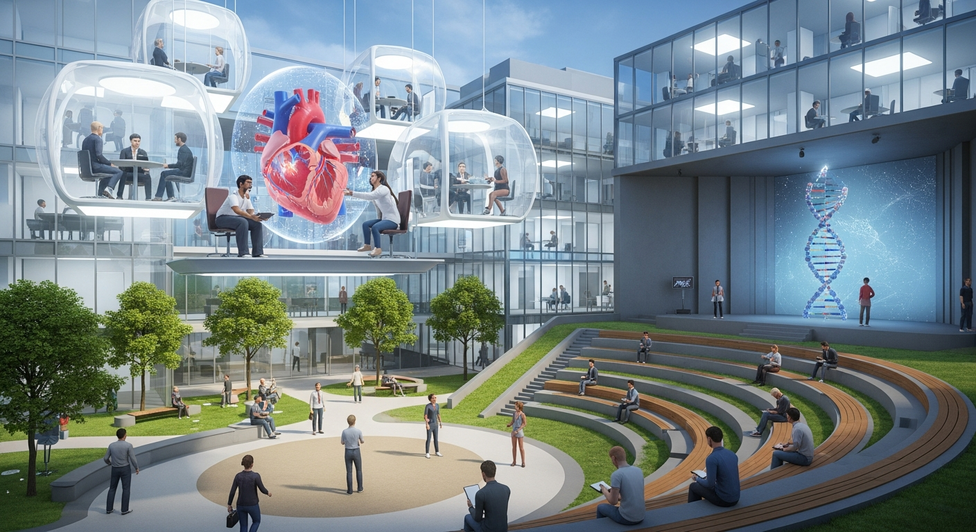 Collaborative Learning Campus in Alife Virtual