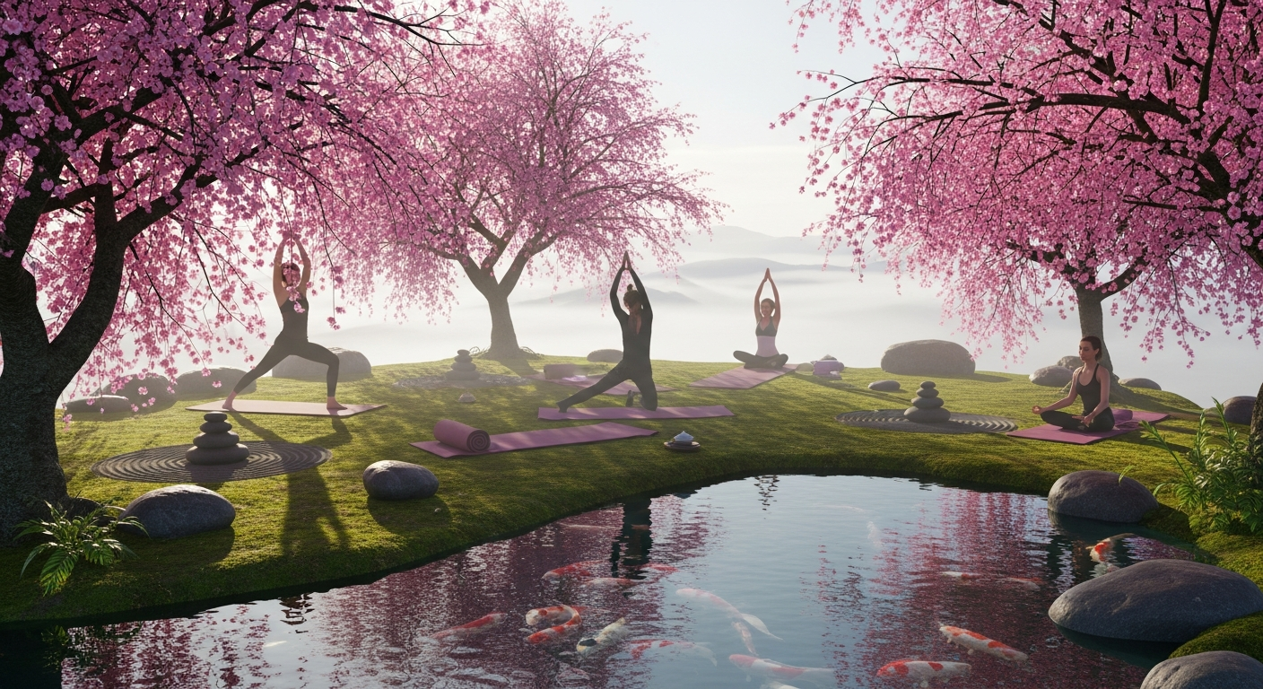 Zen Wellness & Yoga Retreat in Alife Virtual