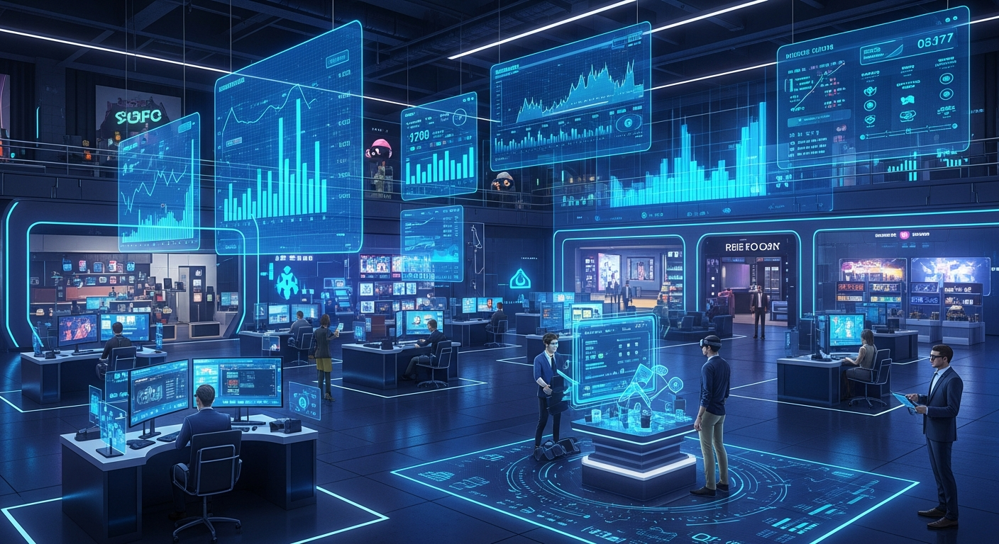 Billion-Member Marketplace Hub in Alife Virtual