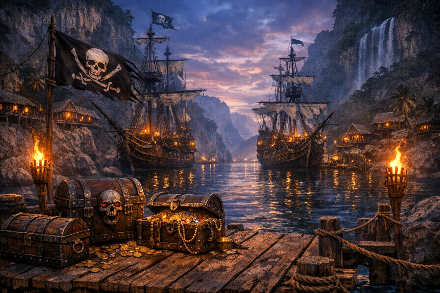 Virtual World Pirate Cove Hideout in Alife Virtual