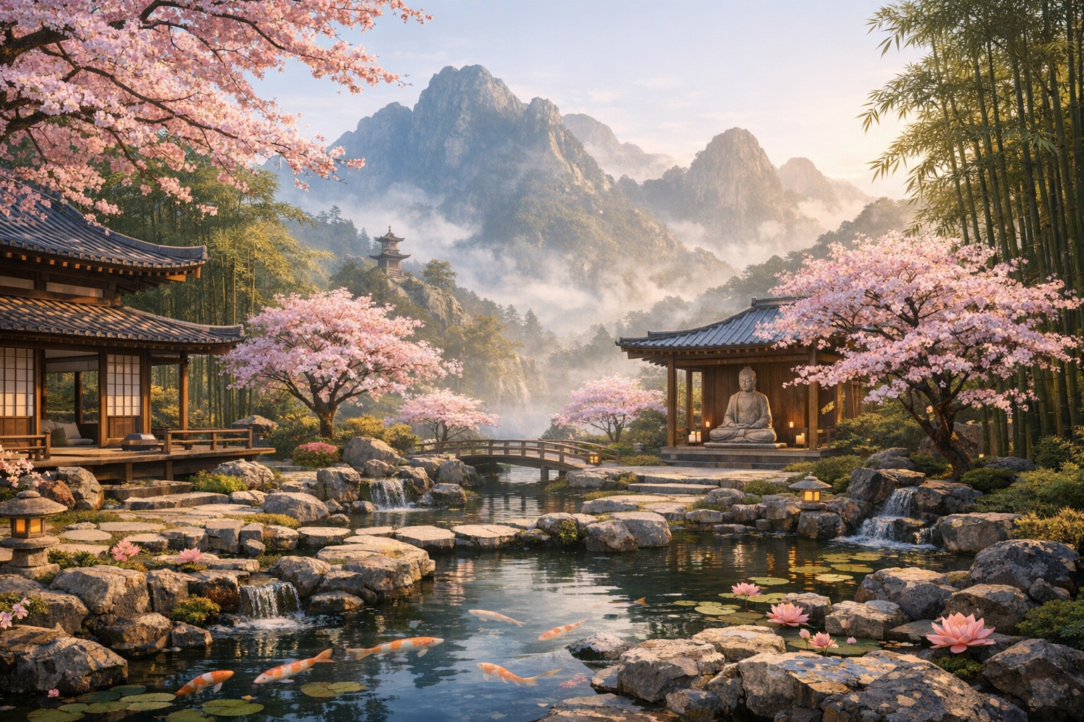 Virtual World Zen Mountain Retreat in Alife Virtual