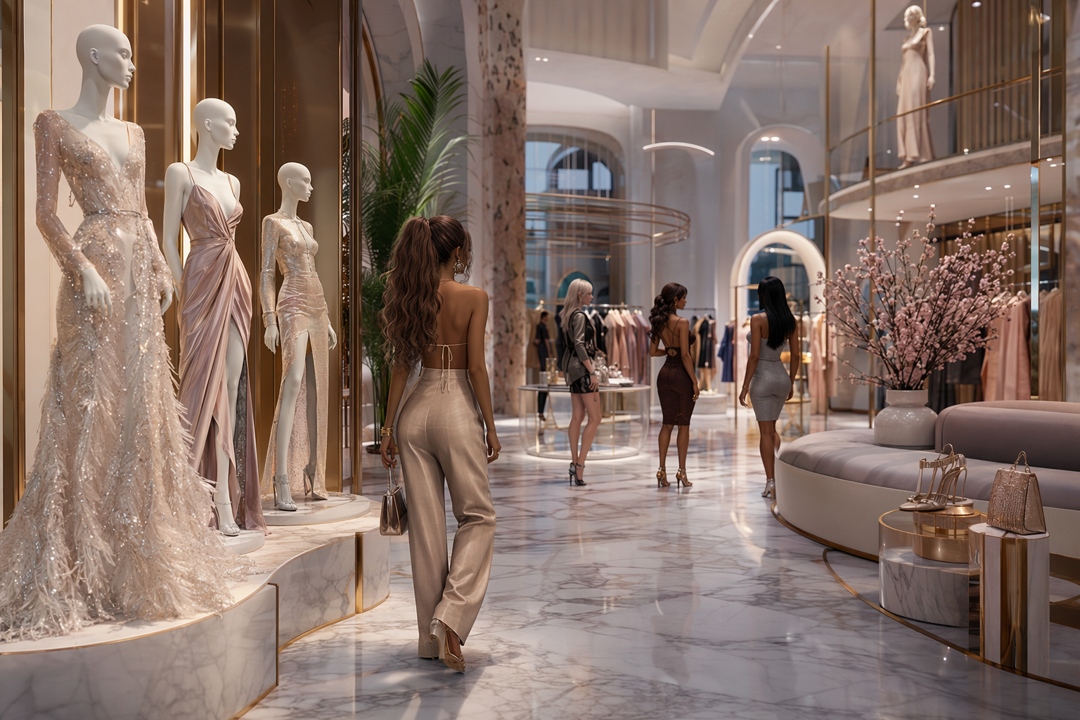 Second Life Style Mesh Fashion Store in Alife Virtual