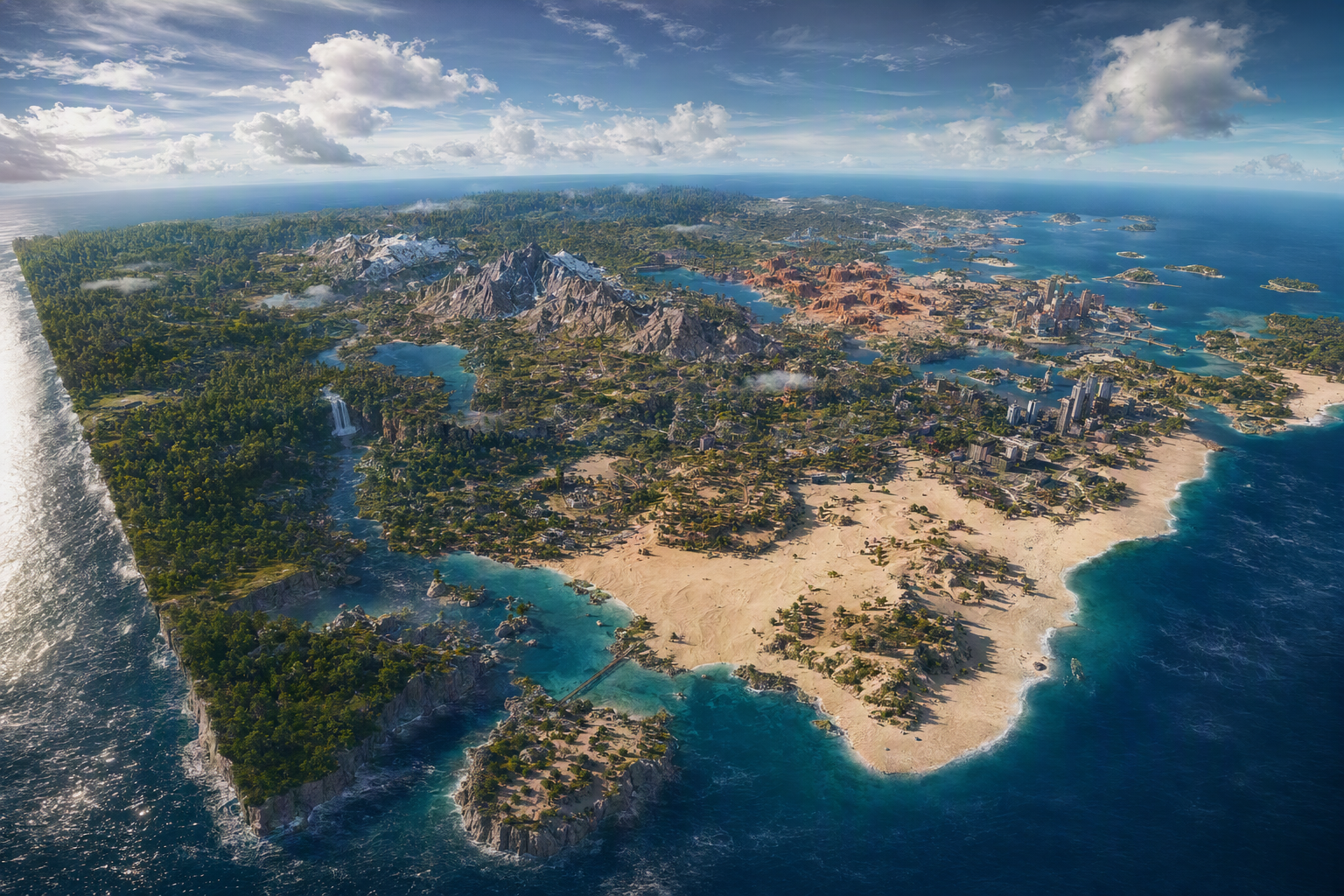 Second Life Equivalent Free Full Region in Alife Virtual