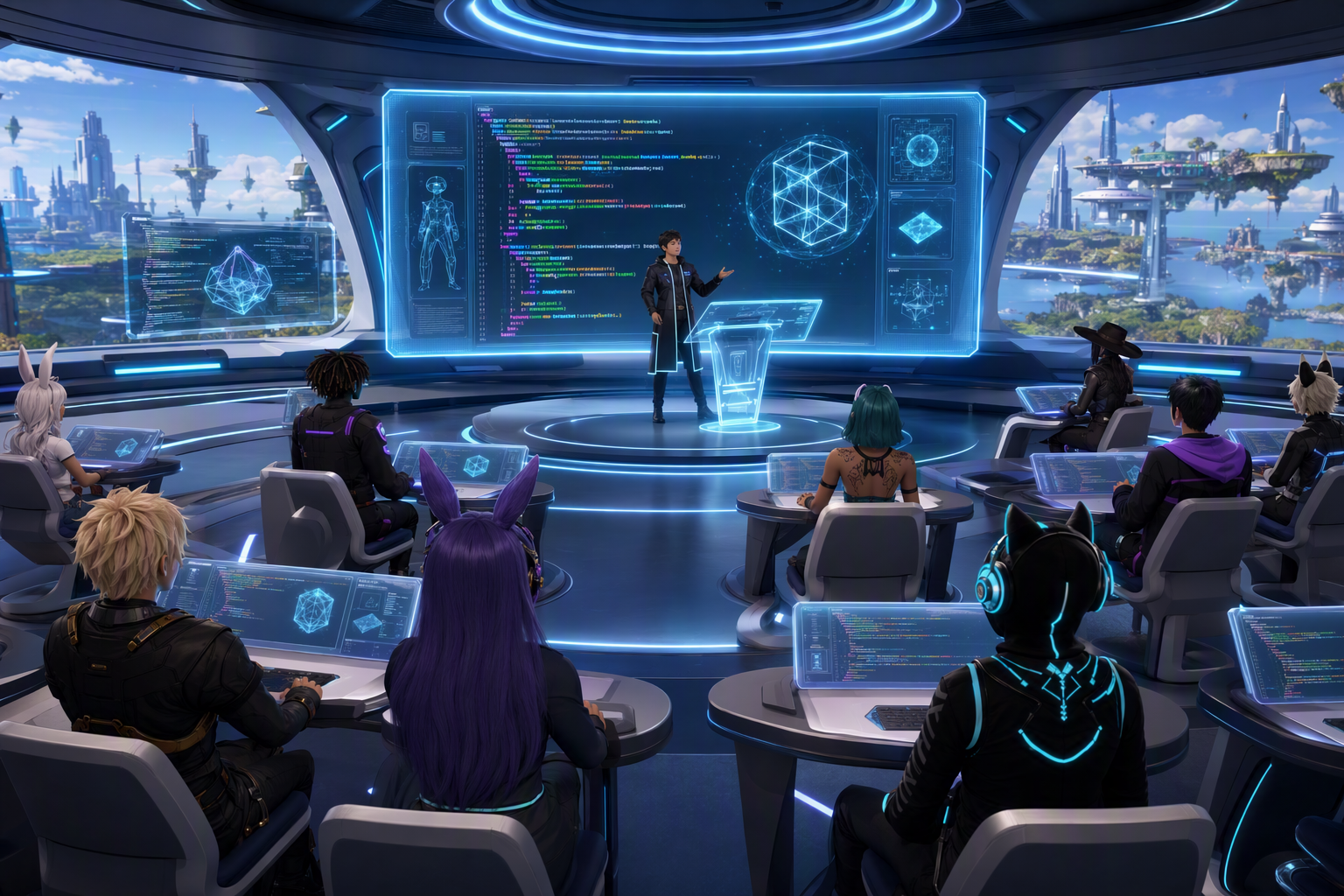 LSL Scripting School Classroom in Alife Virtual