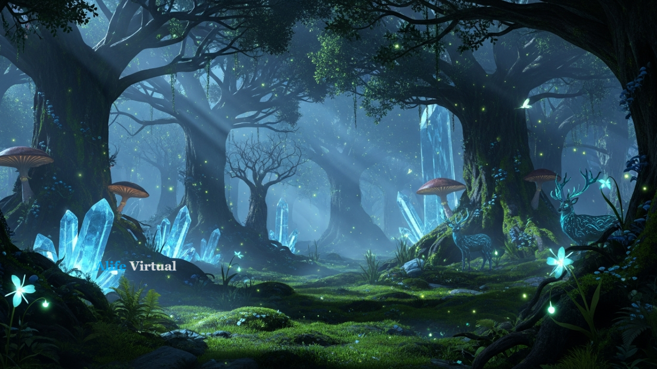 Magic Island in Alife Virtual