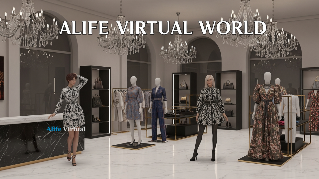 Fashion boutique shopping