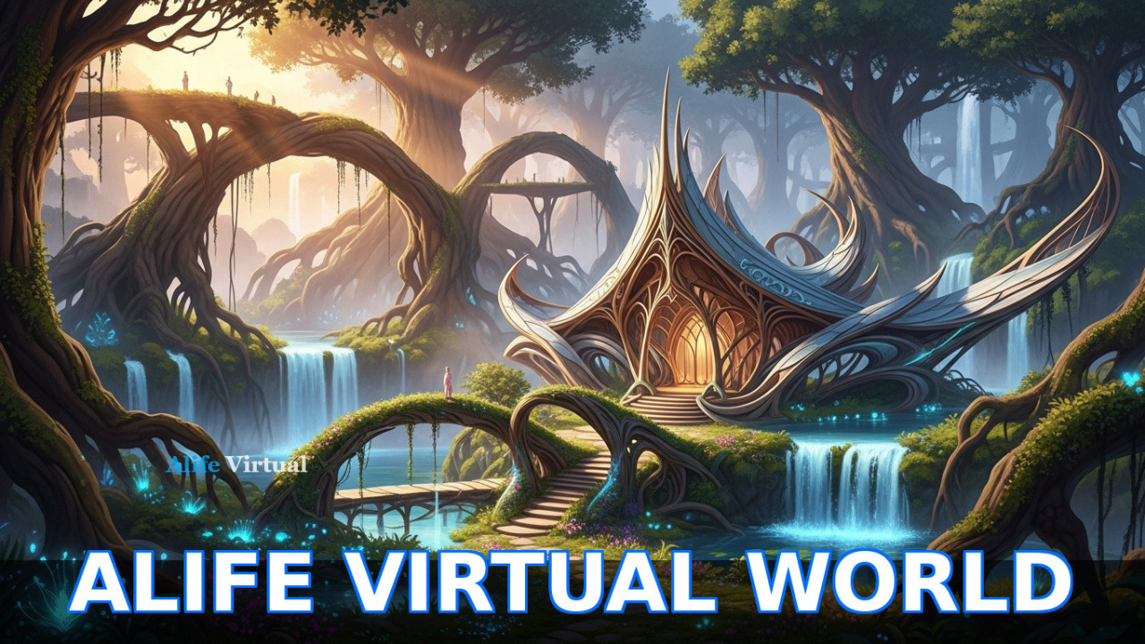 Fantasy forest palace