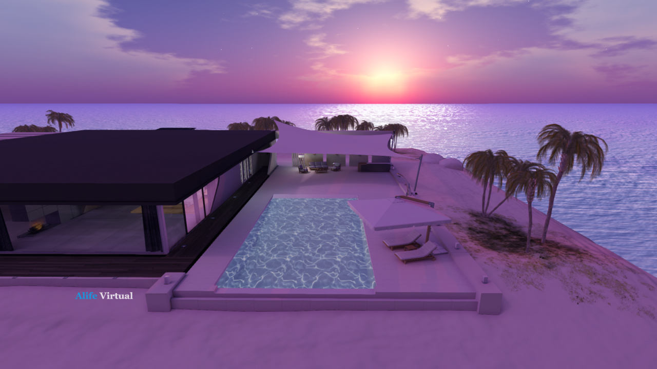 Modern luxury home built in Alife Virtual