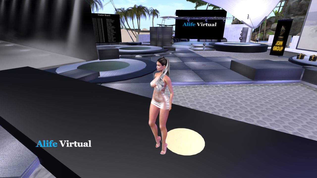 Fashion runway show in Alife Virtual