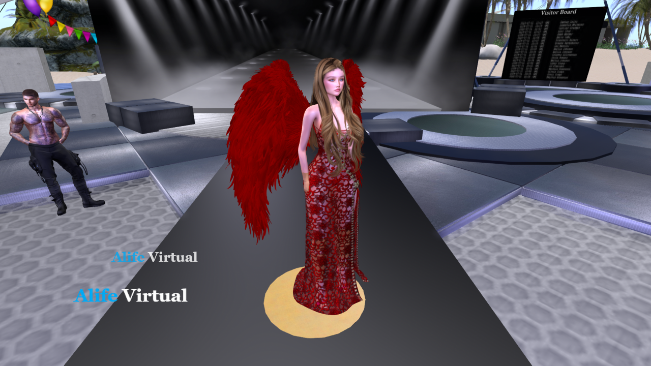 Fashion runway show in Alife Virtual