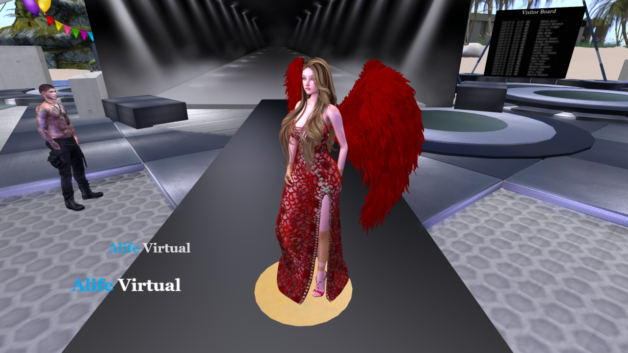 Fashion runway show in Alife Virtual
