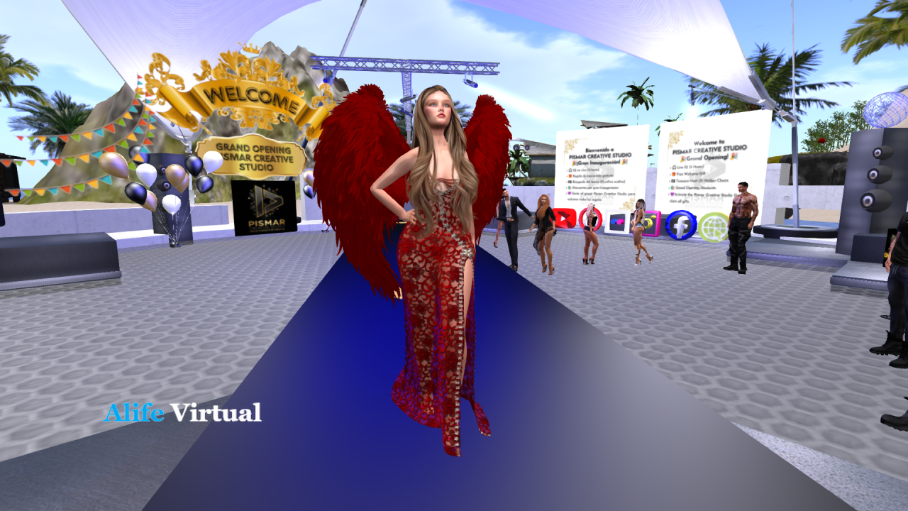 Fashion runway show in Alife Virtual