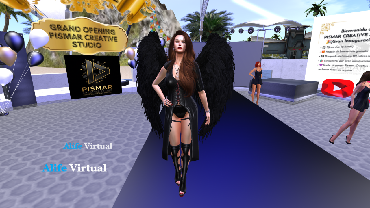 Fashion runway show in Alife Virtual