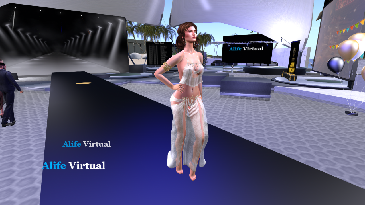 Fashion runway show in Alife Virtual