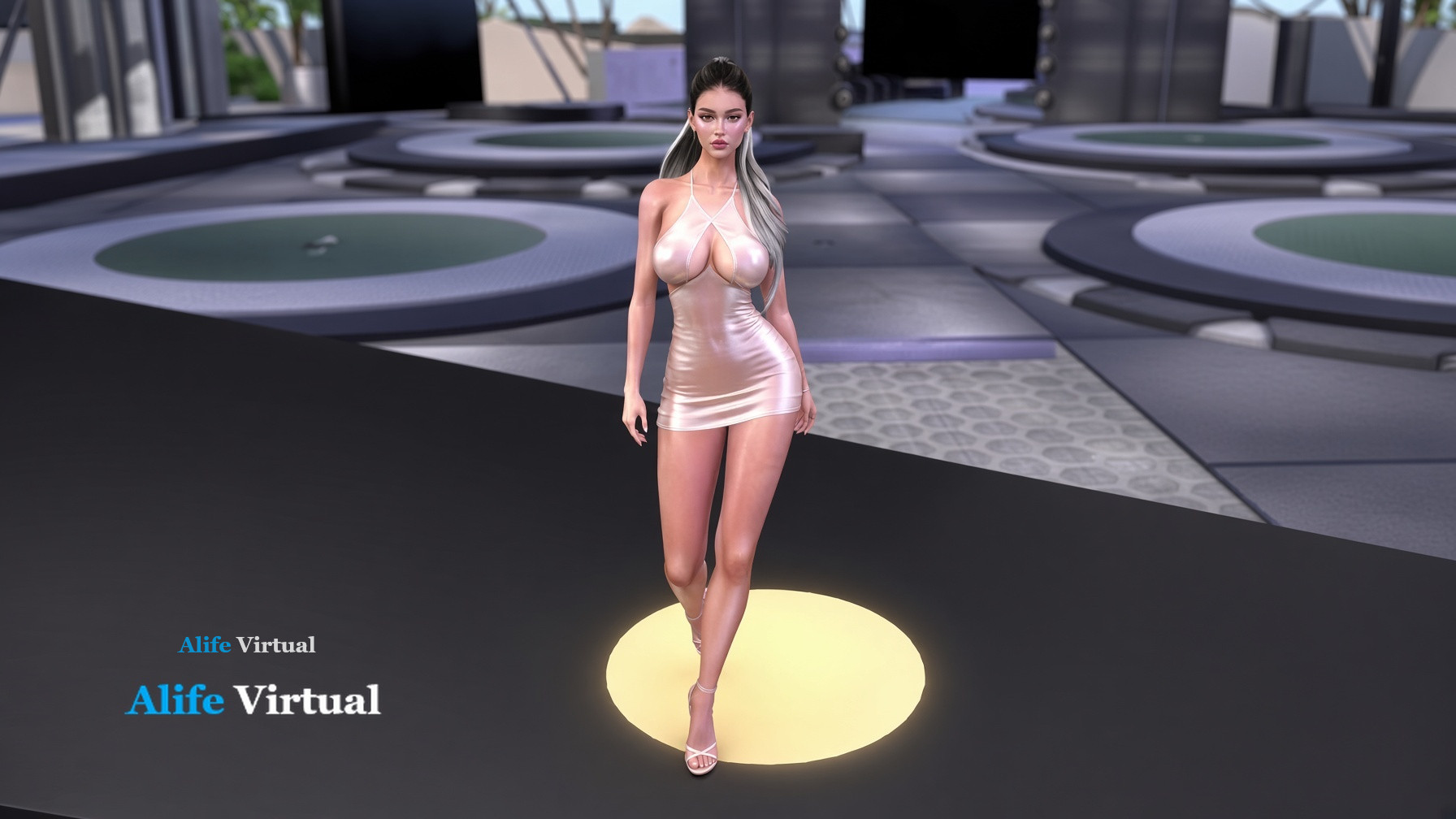 Fashion runway show in Alife Virtual