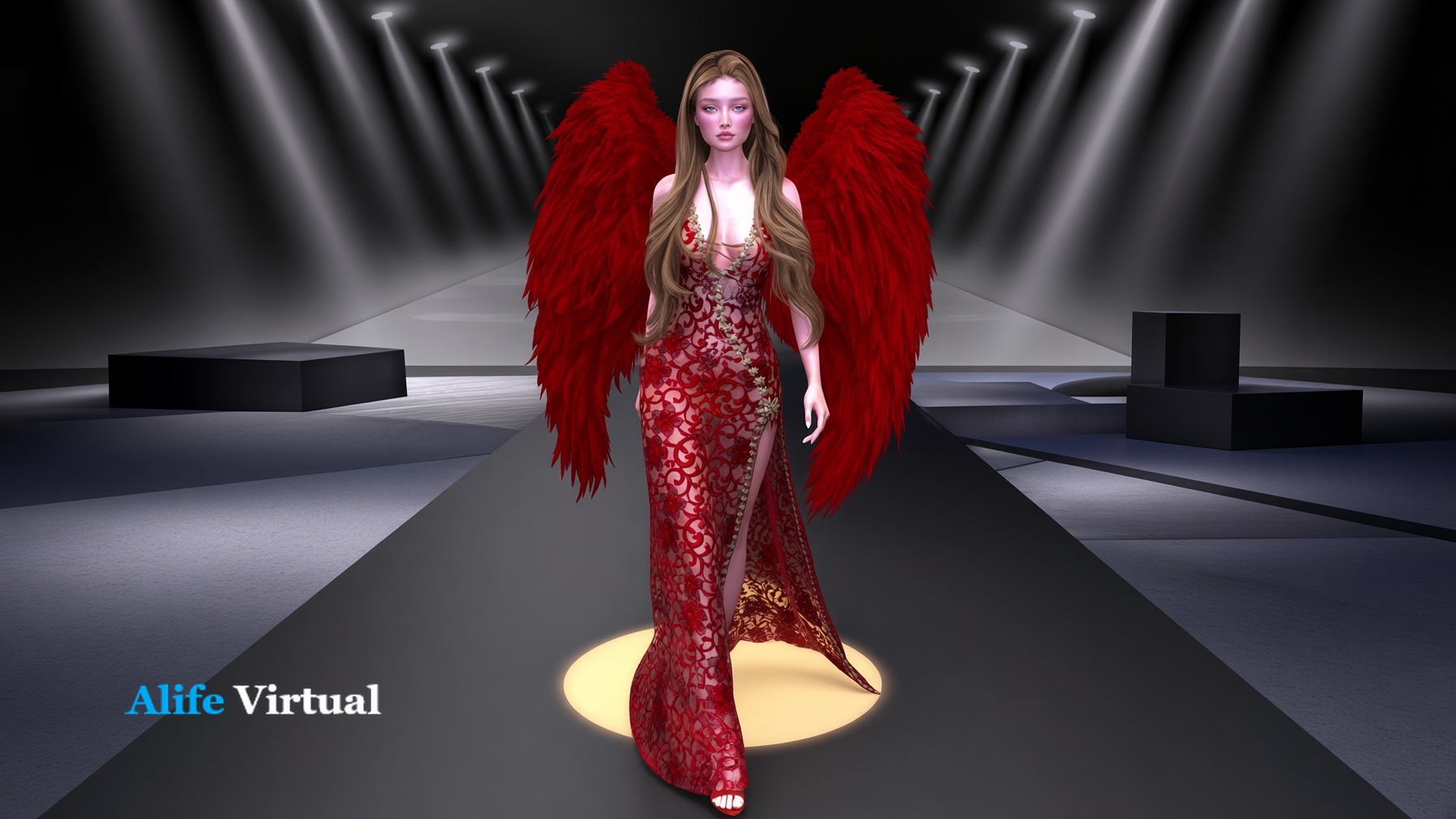 Fashion runway show in Alife Virtual