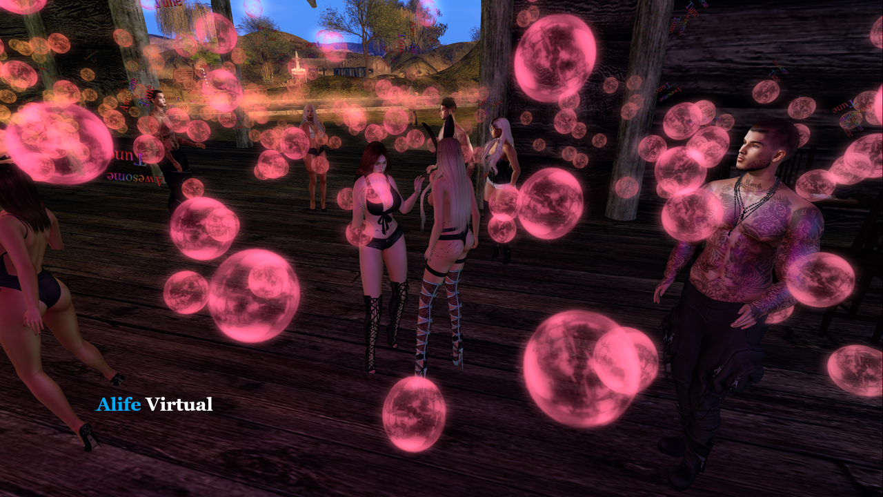 Live dance party in Alife Virtual