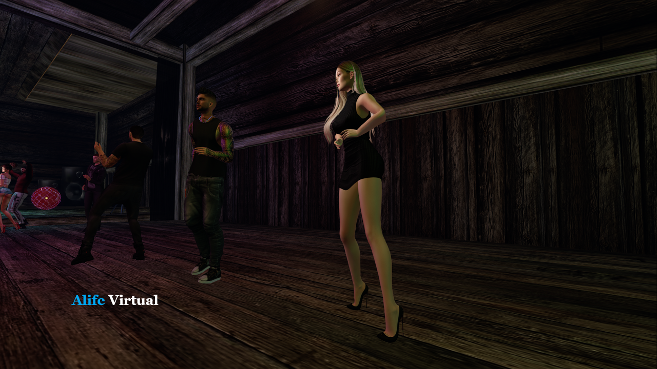 Live dance party in Alife Virtual