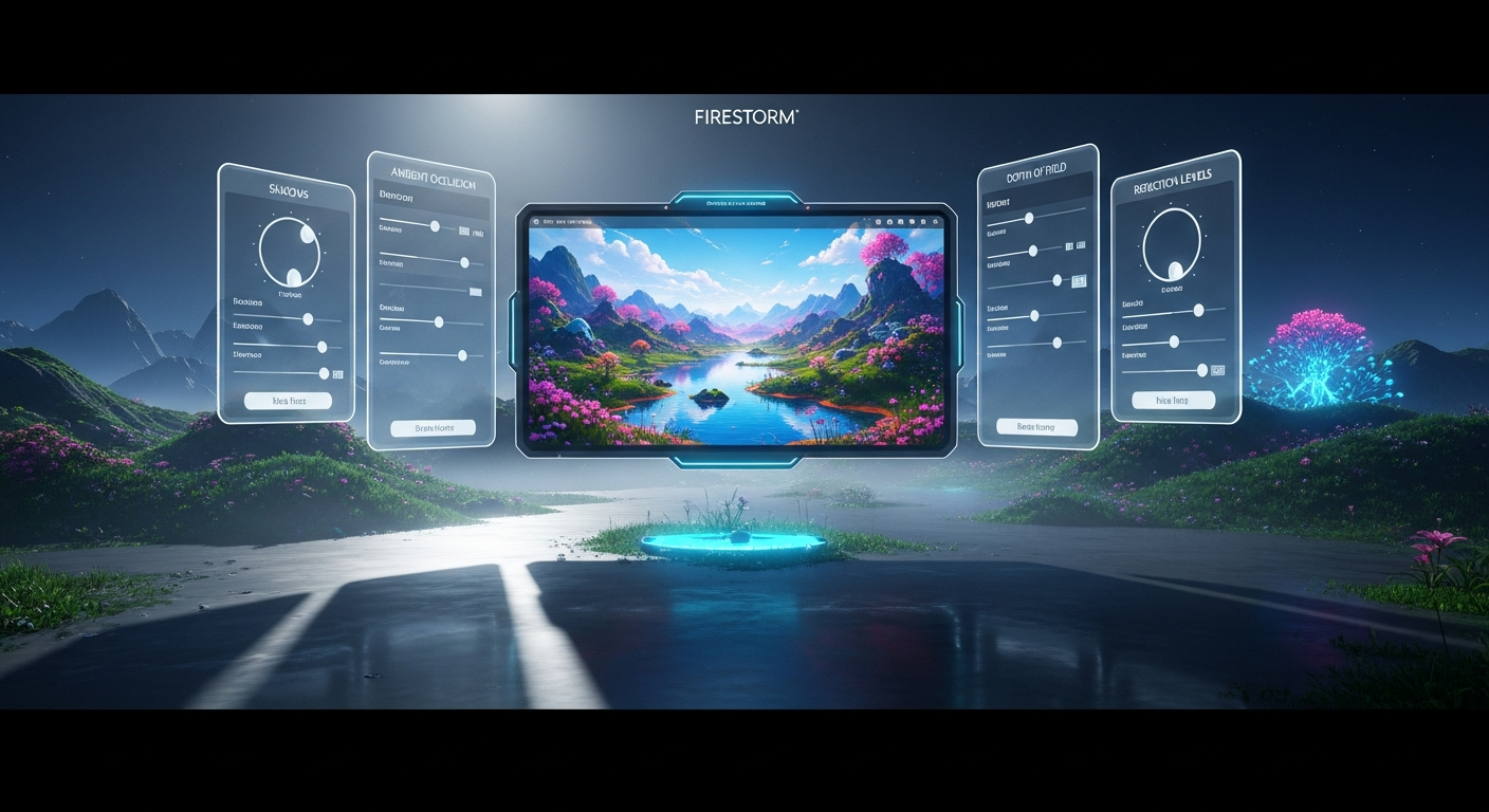 Firestorm Advanced Graphics Settings — Alife Virtual School