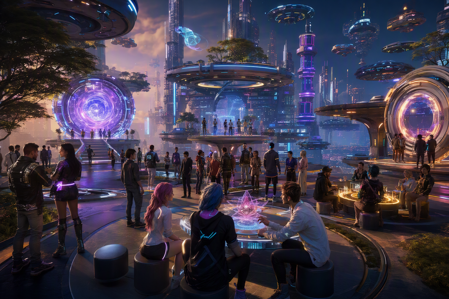 Social Life in the Metaverse: Relationships and Community — Alife Virtual School