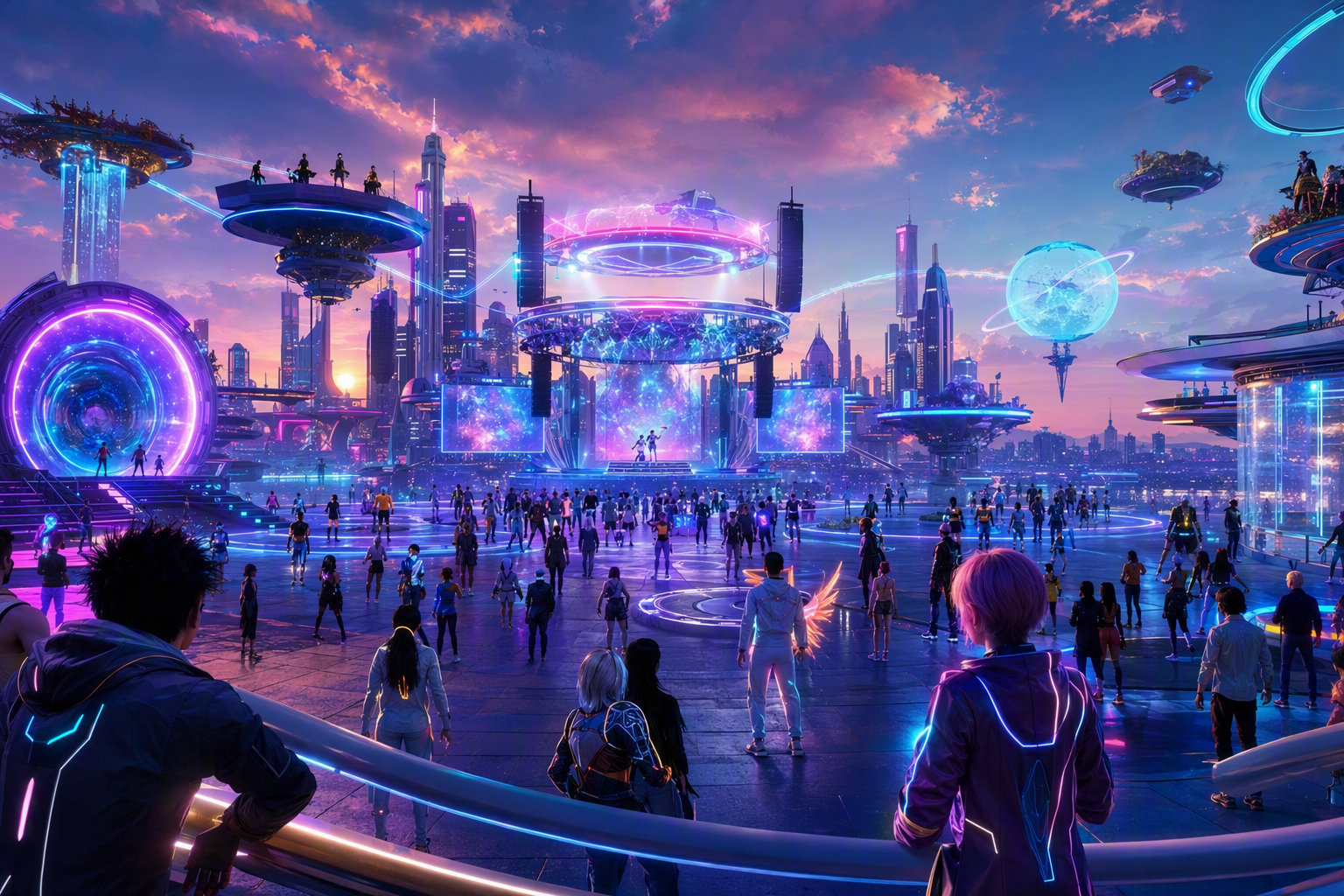Metaverse Events: From Concerts to Conferences — Alife Virtual School