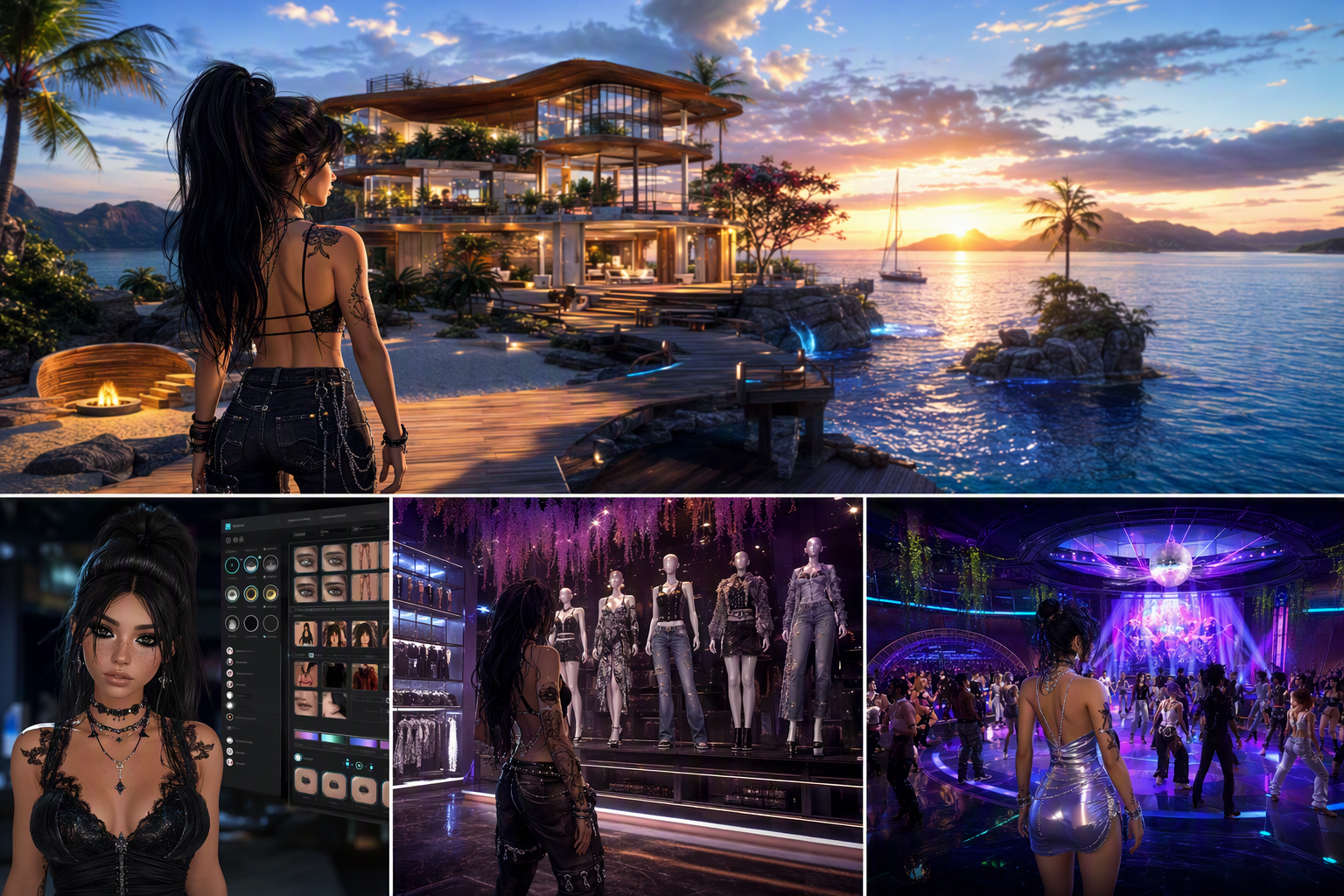 Migrating from IMVU to a 3D Open Virtual World — Alife Virtual School