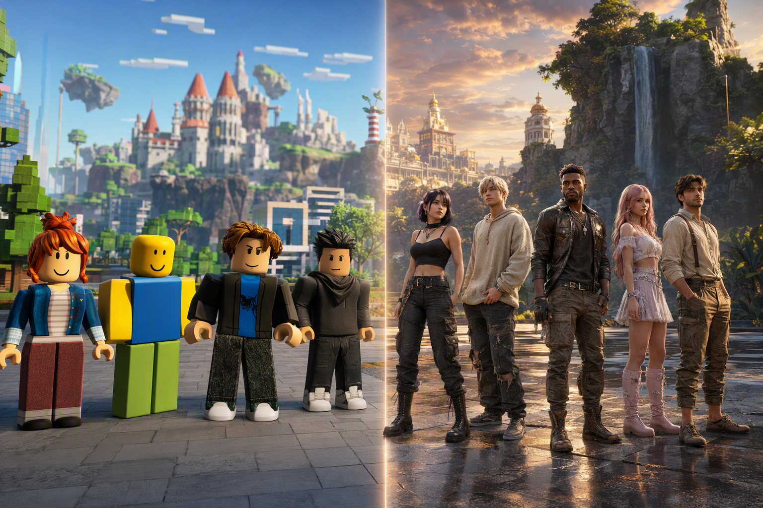 Roblox Avatar vs Photorealistic Mesh Avatar: A Visual Guide — Alife Virtual School