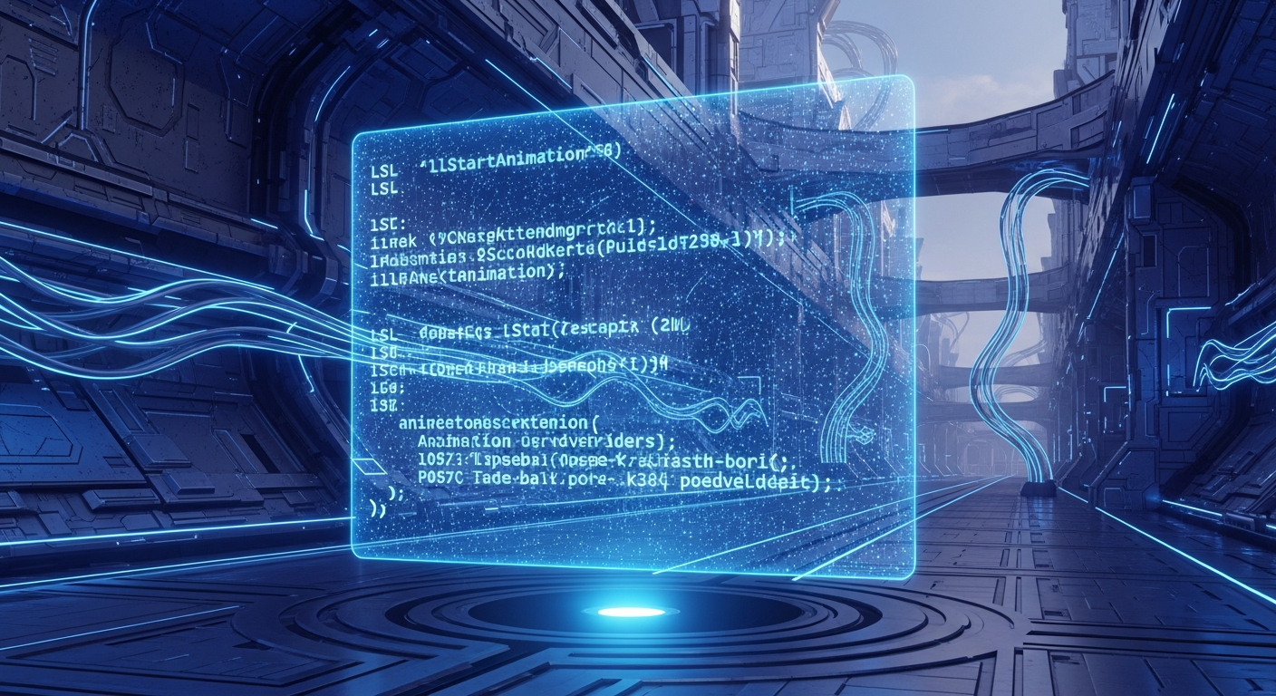 LSL Animation and Pose Scripts — Alife Virtual School