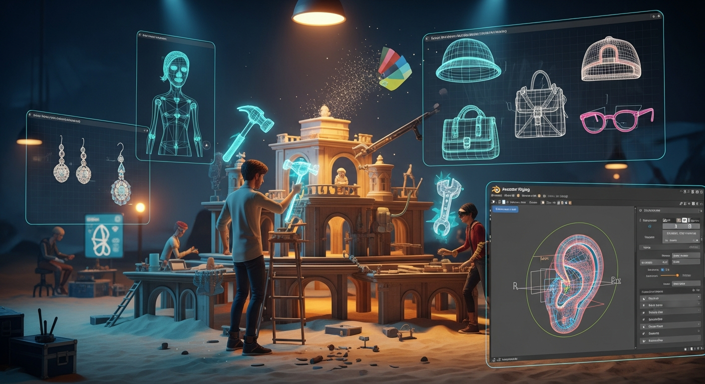 Creating Wearable Accessories in Blender — Alife Virtual School