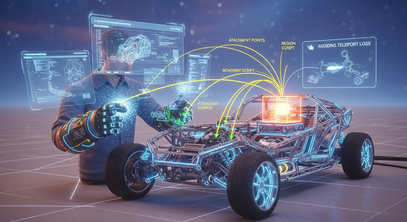 Region Crossings for Vehicle Builders — Alife Virtual School