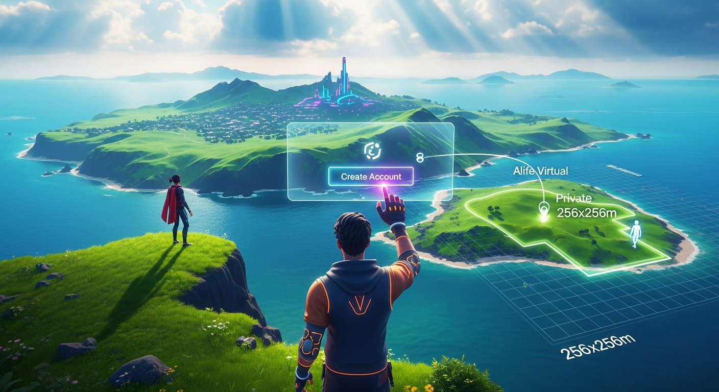 Getting Your Free Island in Alife Virtual — Alife Virtual School