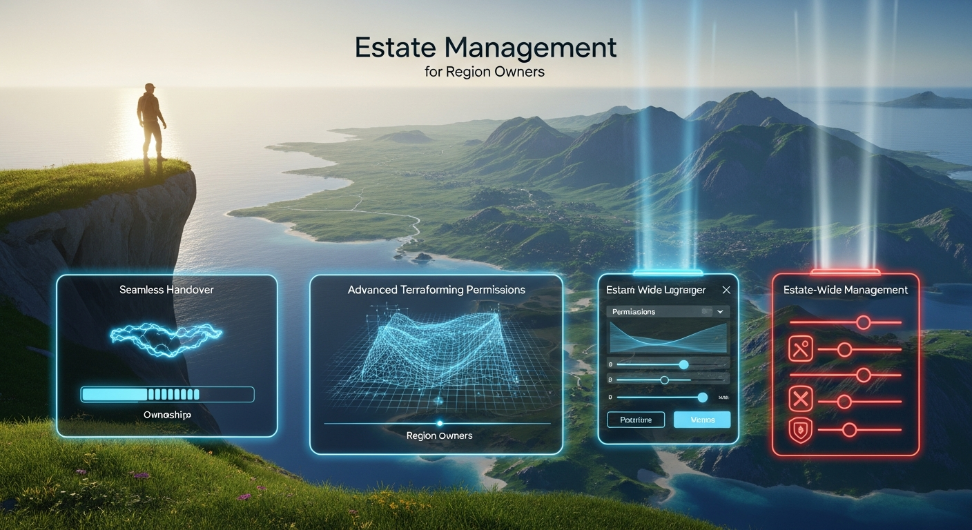 Advanced Estate Management: Managing Regions — Alife Virtual School