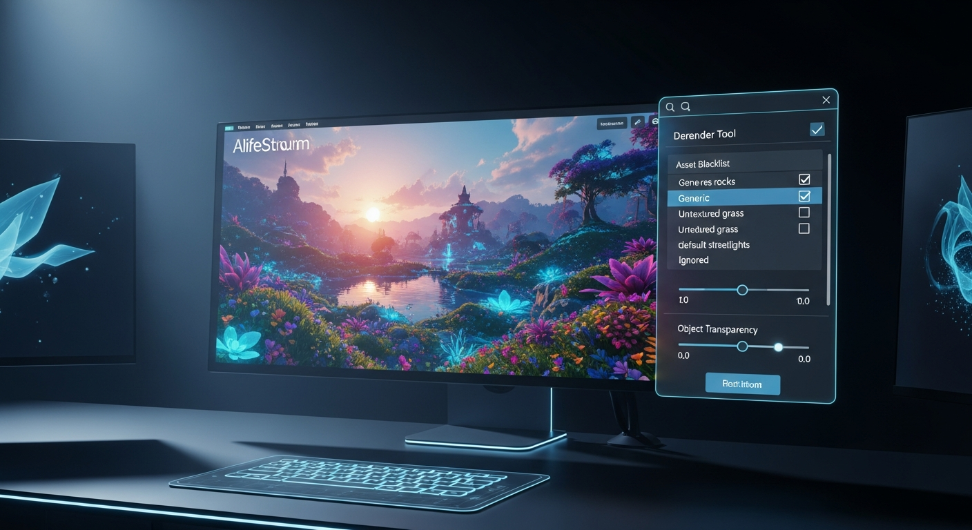 Derender and Asset Blacklist Tools — Alife Virtual School