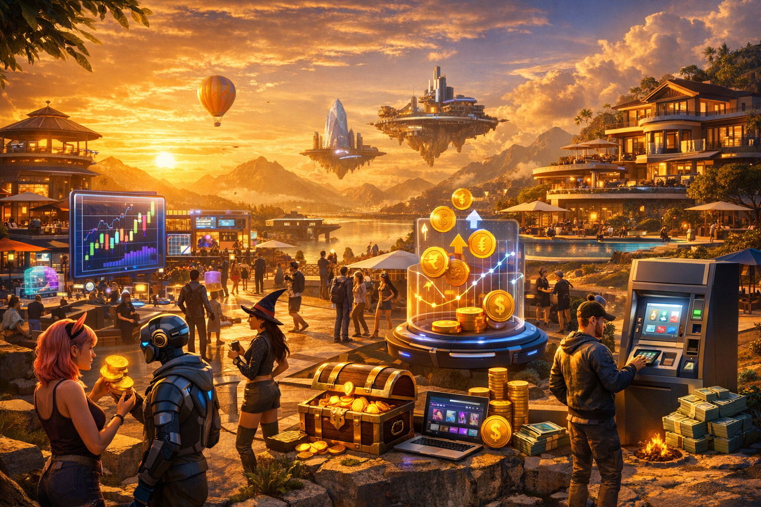 How Virtual World Economies Work — Alife Virtual School