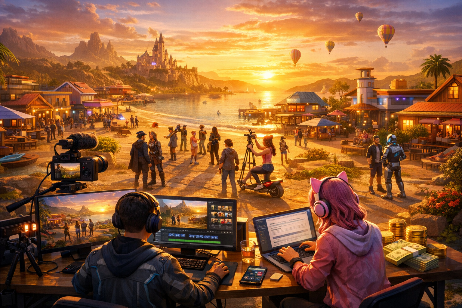 Virtual World Streaming: How to Build a Content Channel — Alife Virtual School