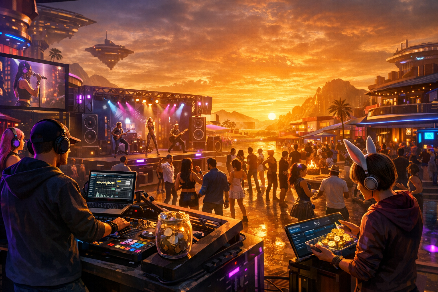 Virtual World Music and DJ Culture — Alife Virtual School
