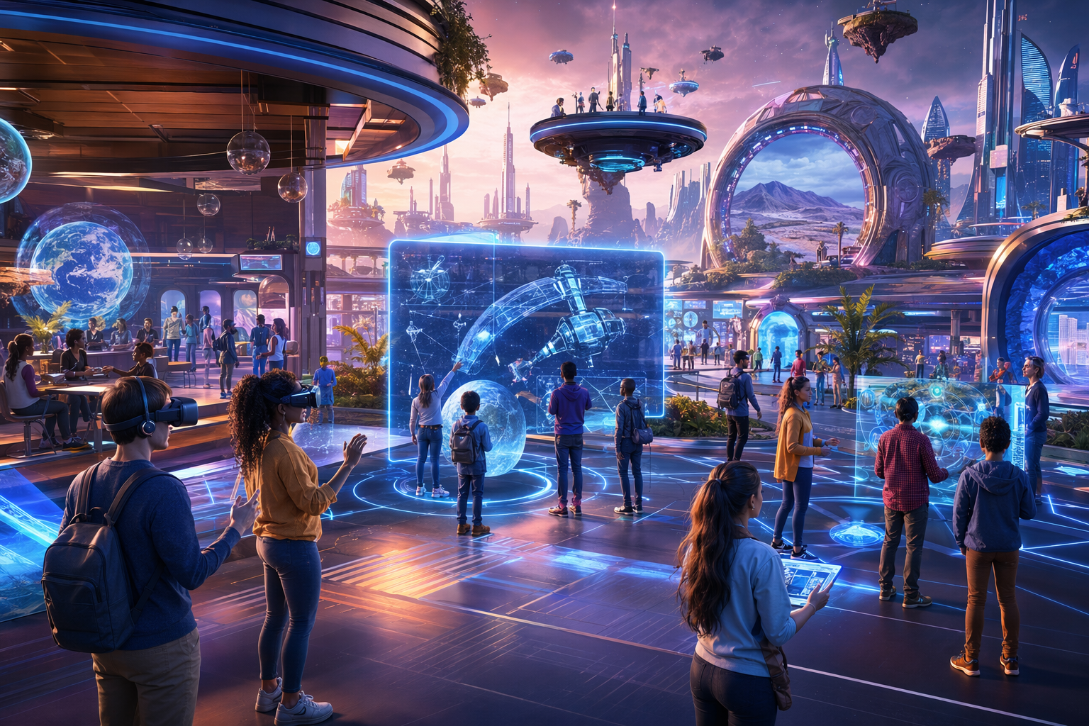 Metaverse Education: Teaching and Learning in 3D Spaces — Alife Virtual School