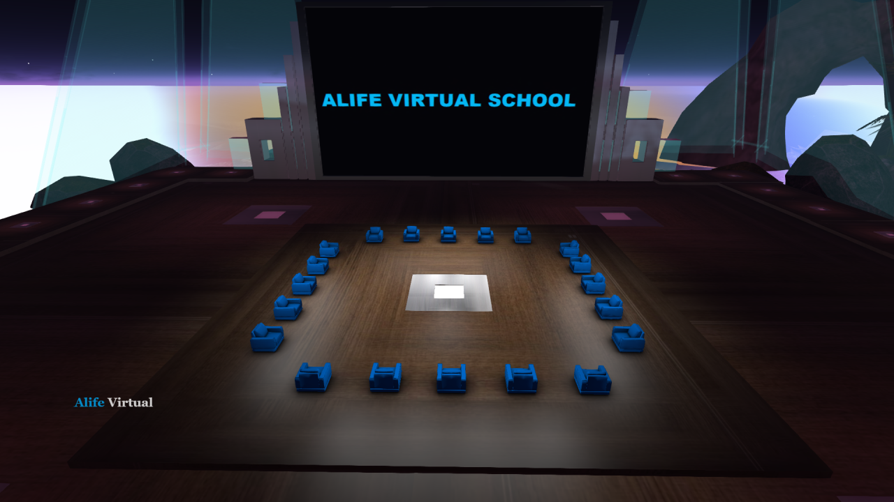 Virtual classroom for live classes