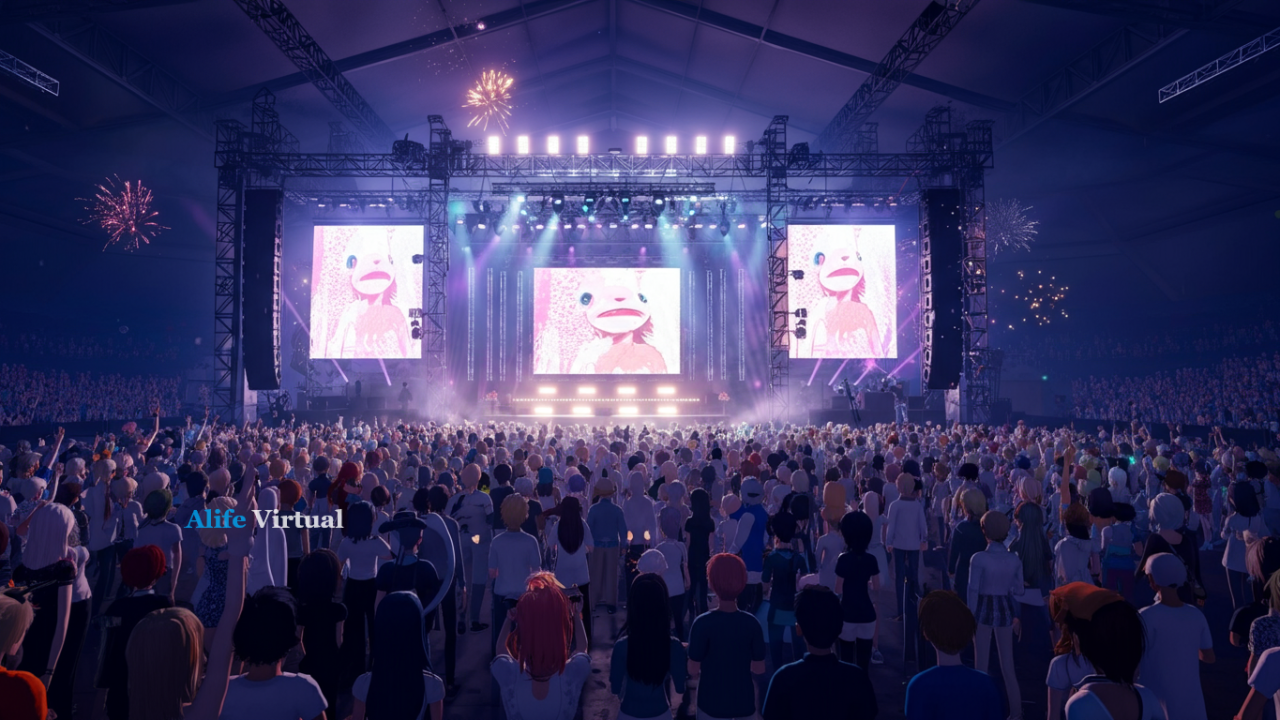 Concert hall built in Alife Virtual