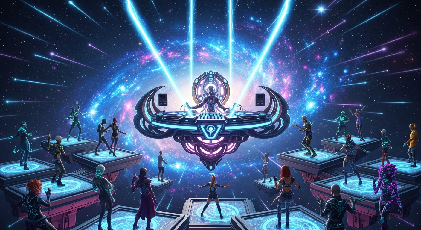 Exclusive Cosmic Beats: The Ultimate Intergalactic Dance Party