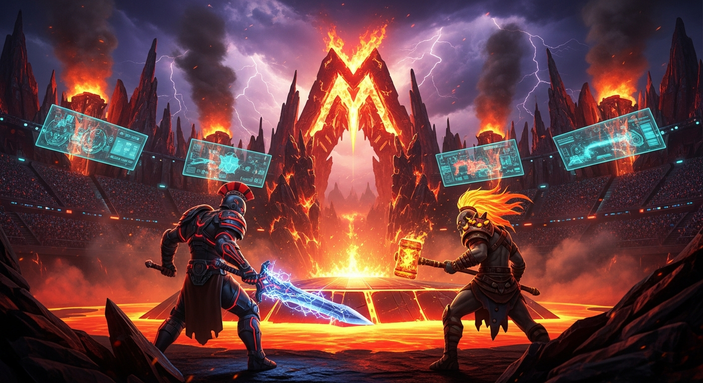 Inferno Arena: The Ultimate Gladiator Combat Championship