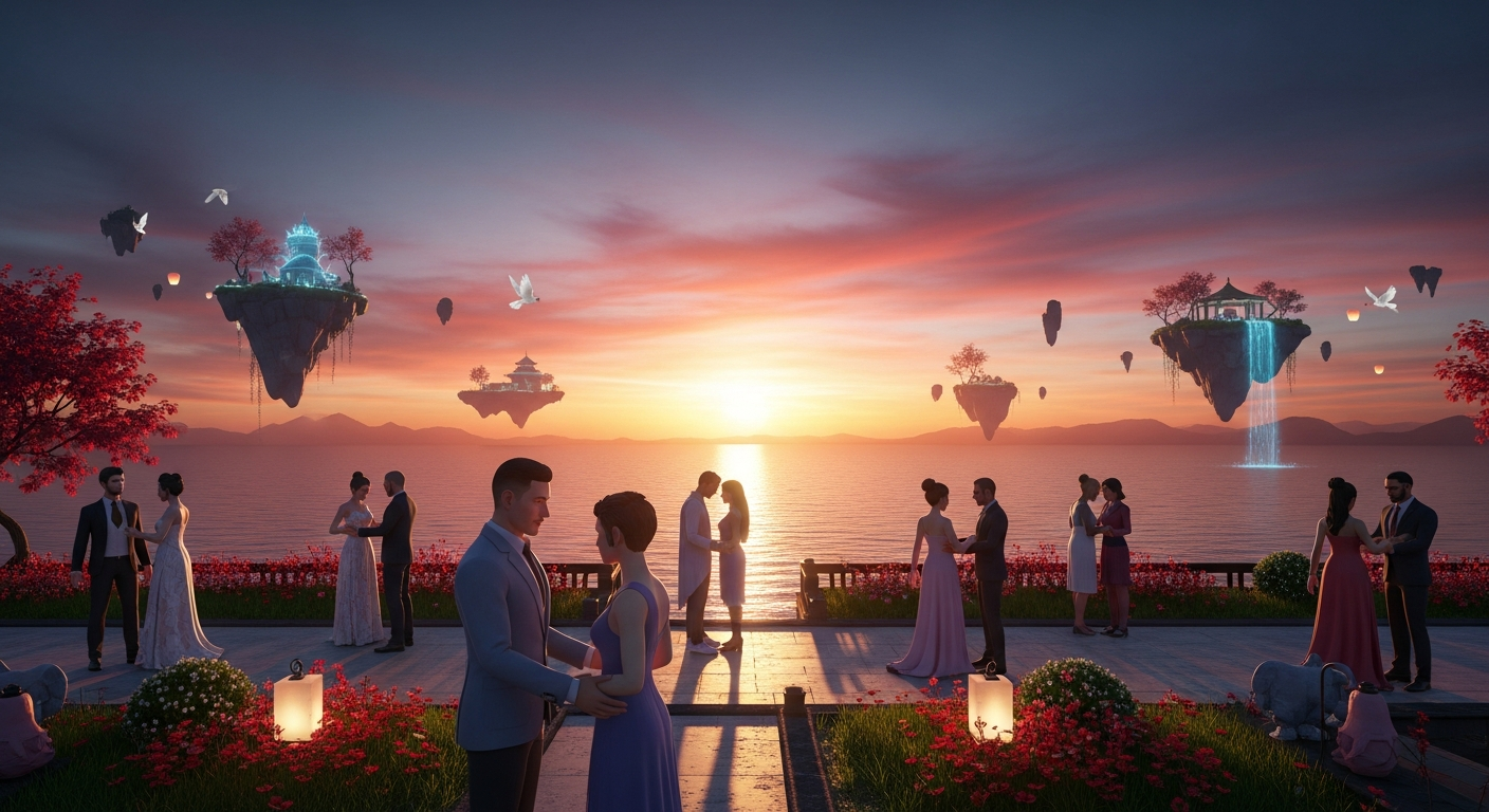 Exclusive Grand Opening: Sunset Romance Speed Dating in Alife Virtual