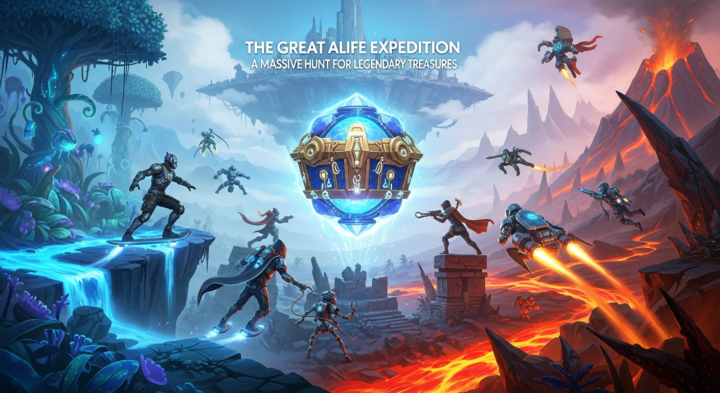 The Great Alife Expedition: A Massive Hunt for Legendary Treasures
