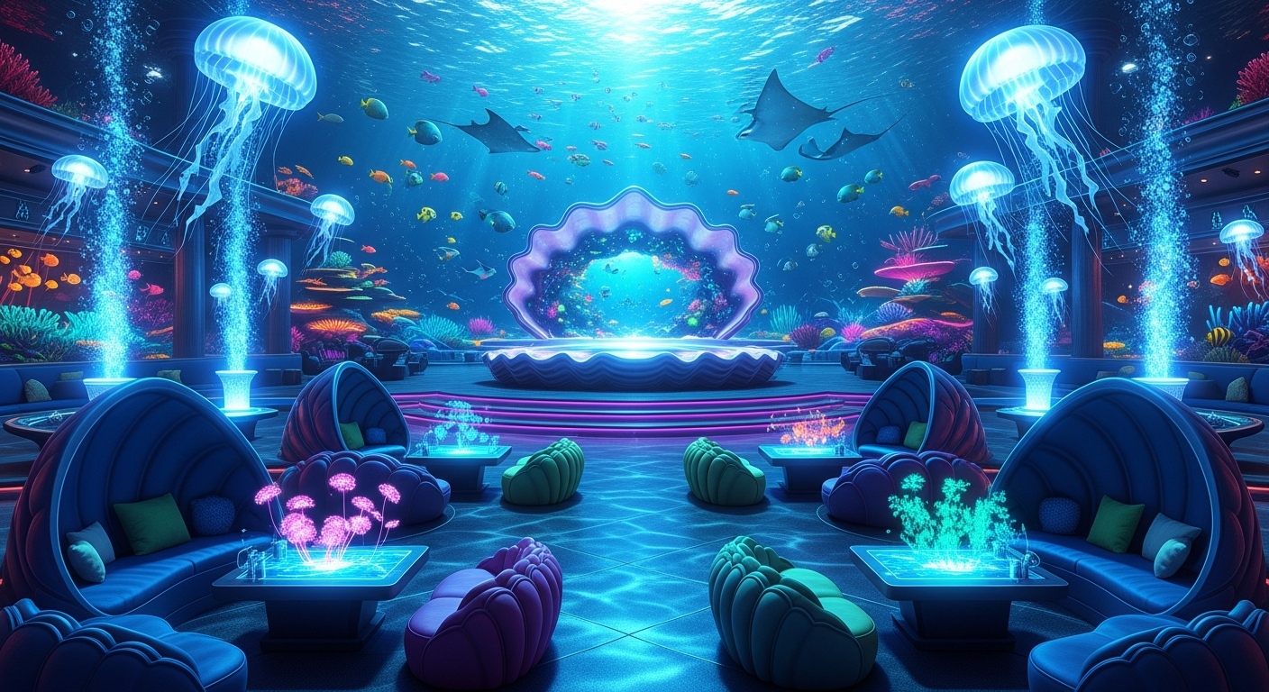 Exclusive Grand Opening: Underwater Melodies Deep Sea Lounge