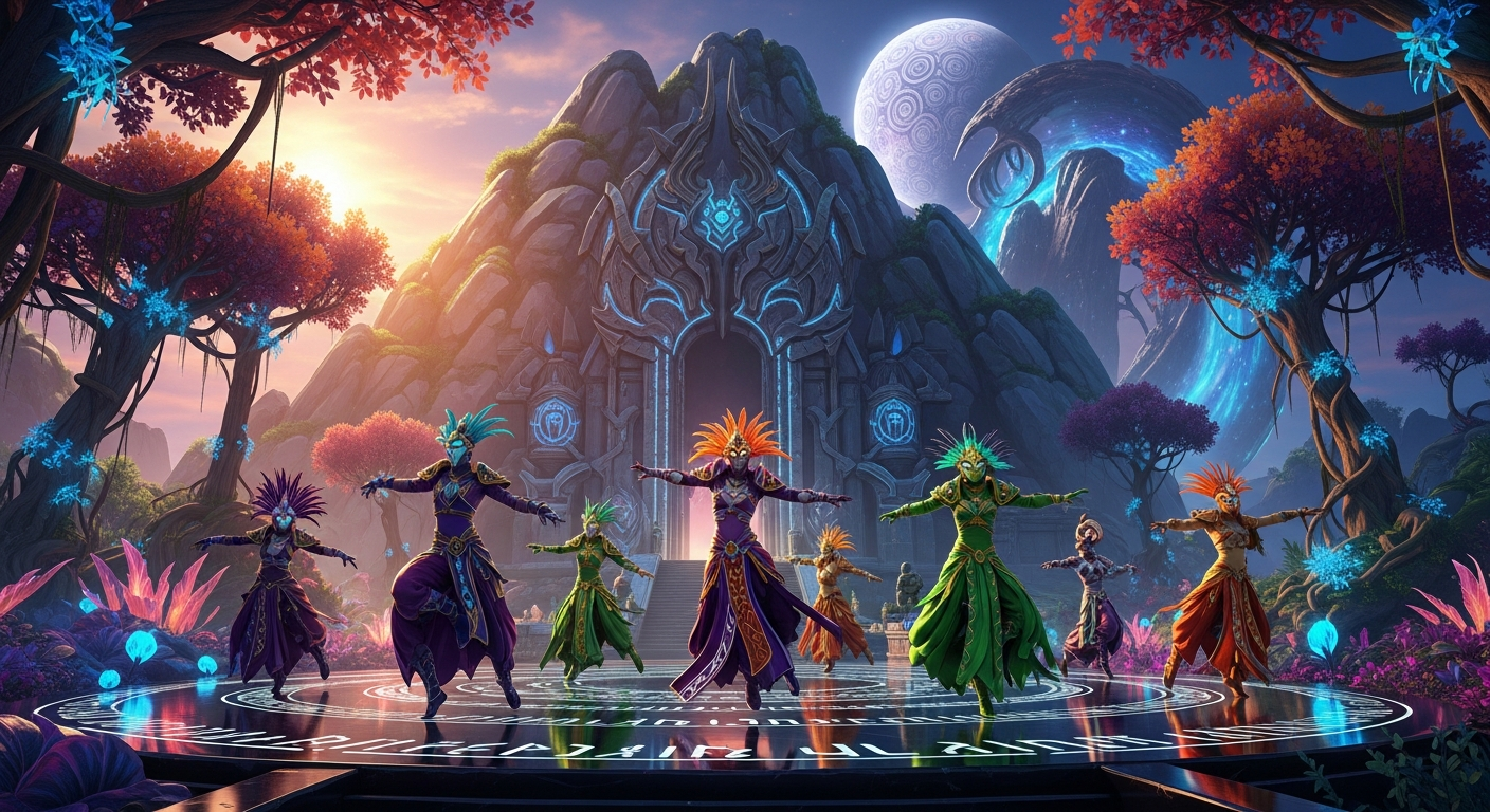 Exclusive Premiere: The Forbidden Temple's Exotic Dance Ritual