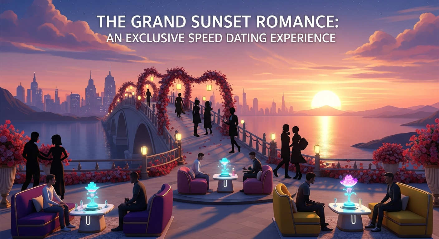The Grand Sunset Romance: An Exclusive Speed Dating Experience